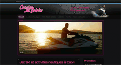 Desktop Screenshot of corsica-jet-loisirs.com